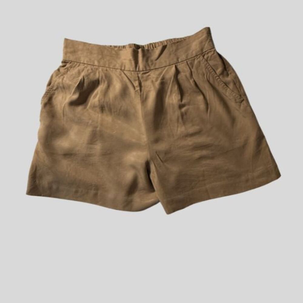 Banana Republic Brown Flowy High-Rise Shorts - Size 4 - Minimalist Chic